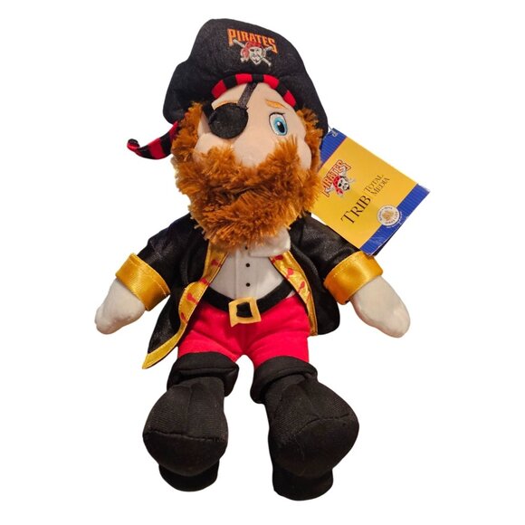 Build-A-Bear Workshop Pittsburgh Pirates Jolly Roger Pirate 13" Trib Total Media - Picture 1 of 10
